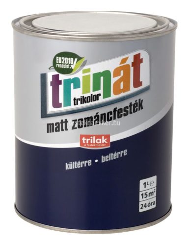 Trinát matt zománcfesték 100 fehér 1l