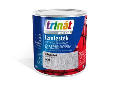 Trinát Metál kalapácslakk 0,75L- Ezüst