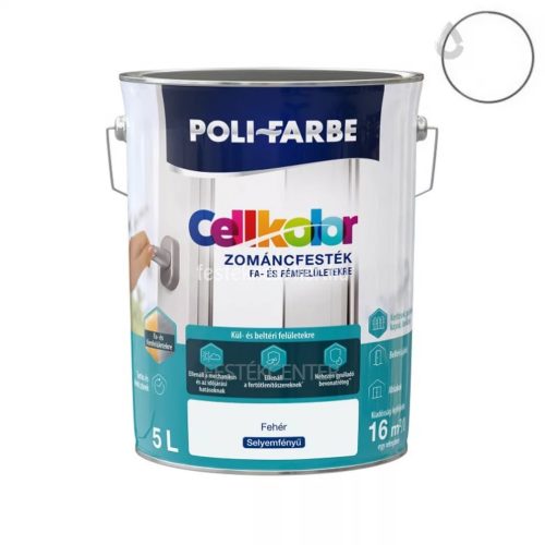 Cellkolor selyemfényű fehér 5l