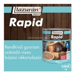 Lazurán aqua /vizes/ rapid vörösfenyő 2,5l