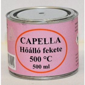 Capella hőálló fekete 0,5l 500°C