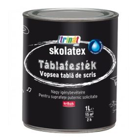 Skolatex Trinát Aqua (vizes) Táblafesték Fekete 1L