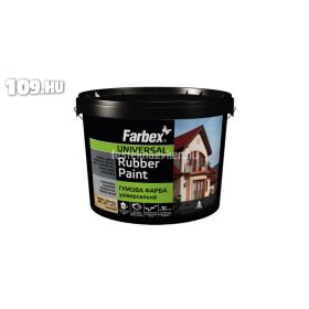   Farbex Rubber Paint rugalmas/lábazat festék meggyvörös 1,2kg