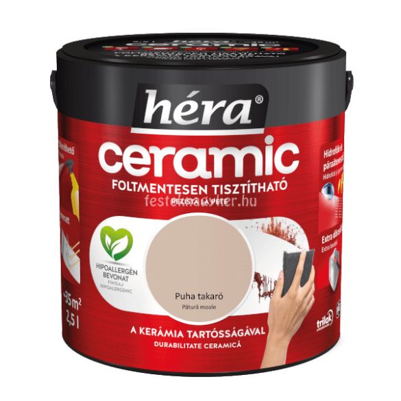 Héra Ceramic 2,5L- Puha takaró