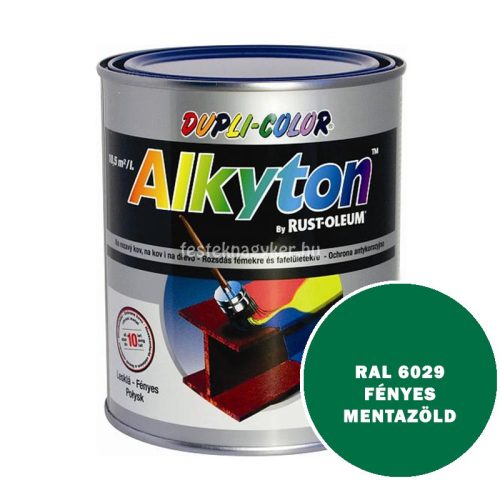 Alkyton fényes mentazöld 0,75L
