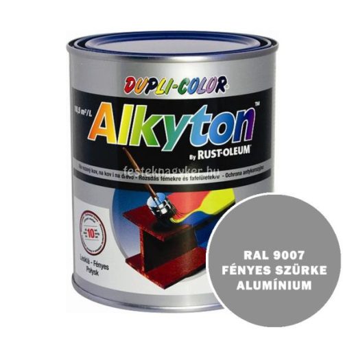 Alkyton fényes szürke alu 0,25L