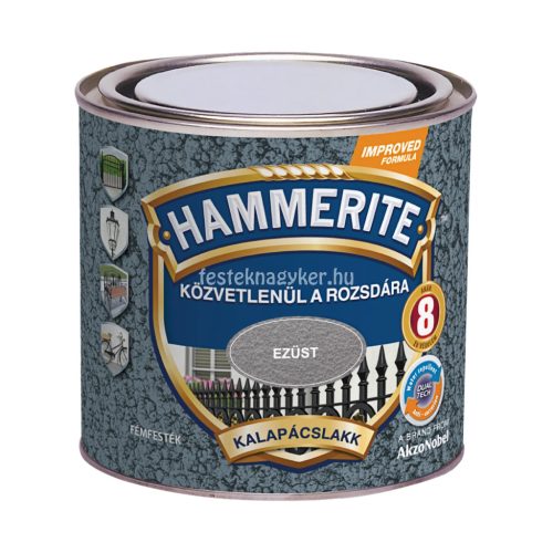 Hammerite kalapácslakk ezüstszürke 2,5L