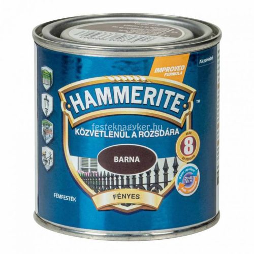 Hammerite magasfényű barna 2,5L