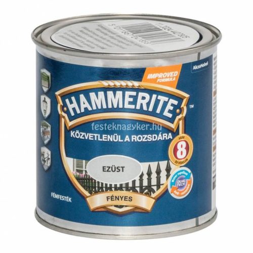 Hammerite magasfényű ezüst 2,5L