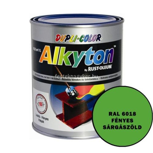 Alkyton fényes sárgászöld 0,25L