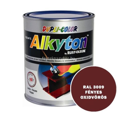 Alkyton fényes oxid vörös 0,25L