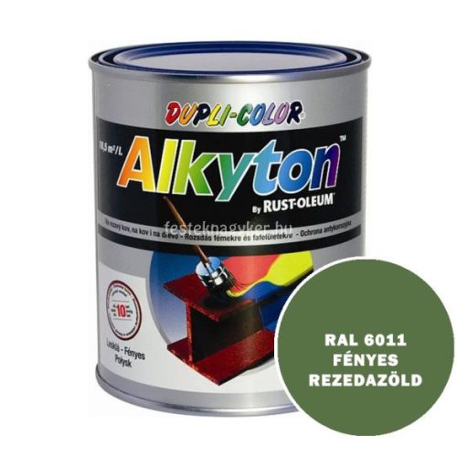 Alkyton fényes rezedazöld 0,75L