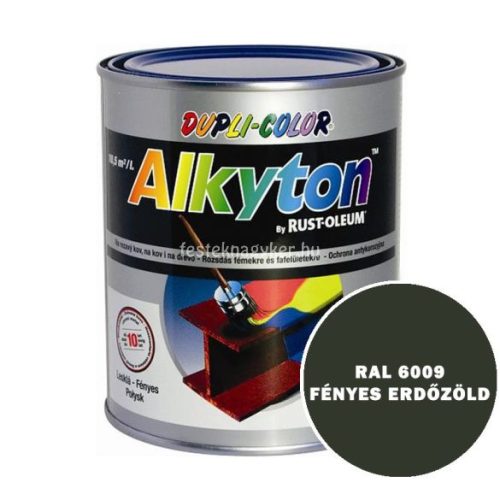 Alkyton fényes erdőzöld 5L