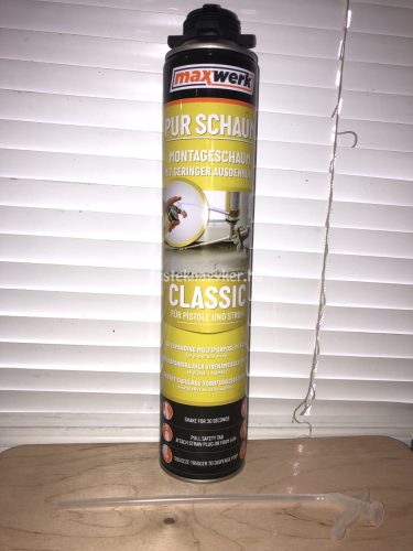 Maxwerk purhab alacsony pisztolyos/kézi 750ml sárga 16db/karton