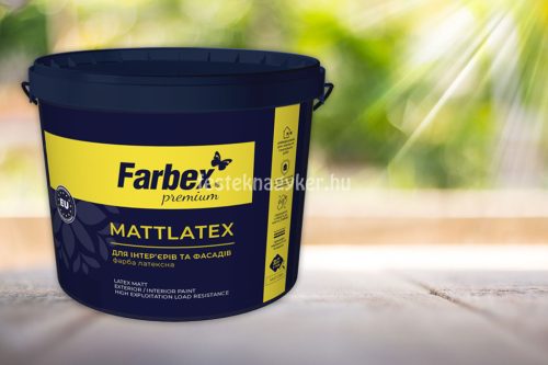 Farbex "Mattlatex" kültéri homlokzatfesték- 10 L