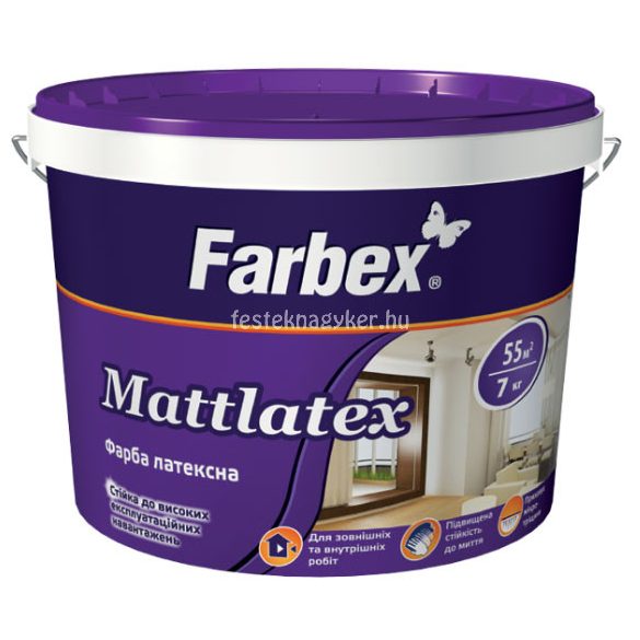 Farbex "Mattlatex" kültéri homlokzatfesték- 10 L