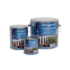 Dunaplast kerítésfesték piros 2,5l