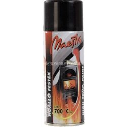 Maestro hőálló fekete spray 1614 400ml