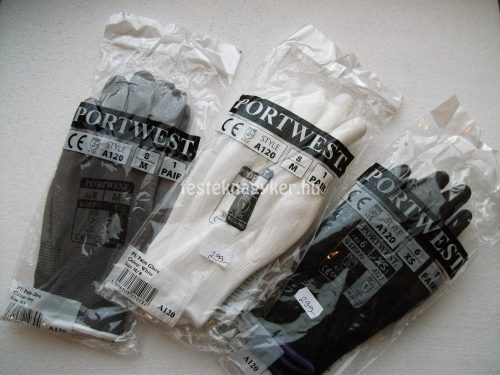 PW A120 védőkesztyű 8/M szürke