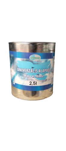 Hemi alapozó fa/fém törtfehér 2,5l