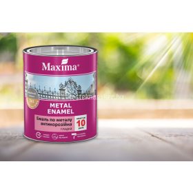   Maxima Rust Rozsda Stop fényes zománcfesték 3in1 sötétbarna 0,75l