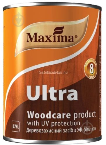 Maxima Ultra oldószeres vastaglazúr paliszander 0,75l