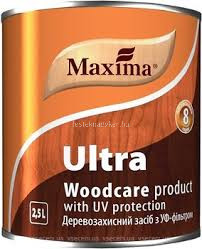 Maxima Ultra oldószeres vastaglazúr dió 2,5l