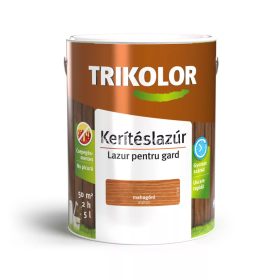 Trikolor kerítéslazúr mahagóni 5l