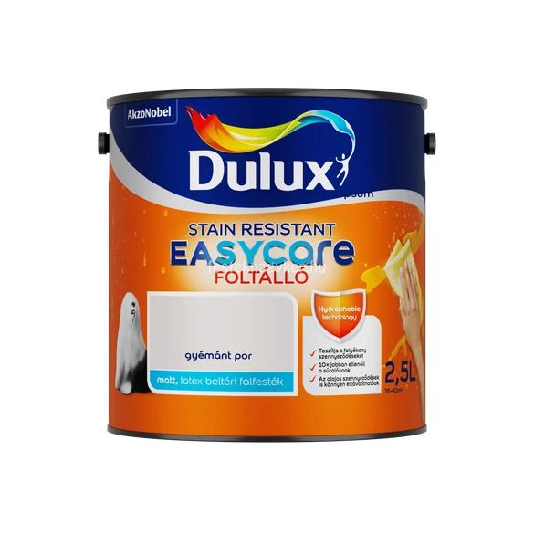 Dulux EASYCARE gyémánt por 2,5L