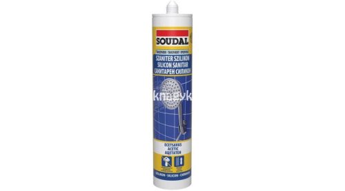 Soudal szaniter szilikon transzparens 280ml