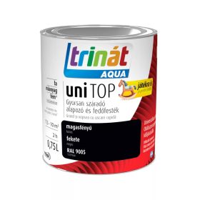 Trinát Unitop aqua/vizes/ magasfényű fekete 0,75l RAL9005