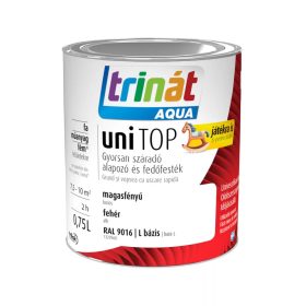 Trinát Unitop aqua/vizes/ magasfényű fehér 0,75l RAL9016