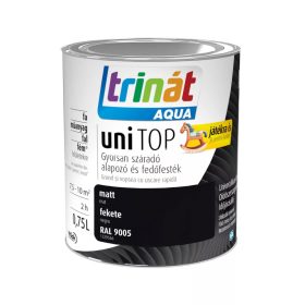 Trinát Unitop aqua/vizes/ matt fekete 0,75l RAL9005