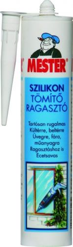 MESTER Szilikon Tömítő fekete 310ml