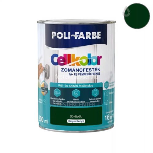 Cellkolor selyemfényű sötétzöld 0,8L