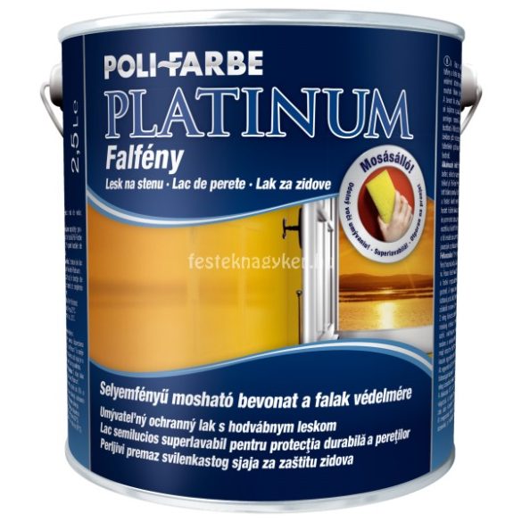 Platinum falfény színtelen 2,5l