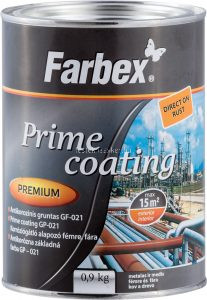 Farbex Prime Coating Korróziógátló Alapozó  Vörösesbarna 0,9kg