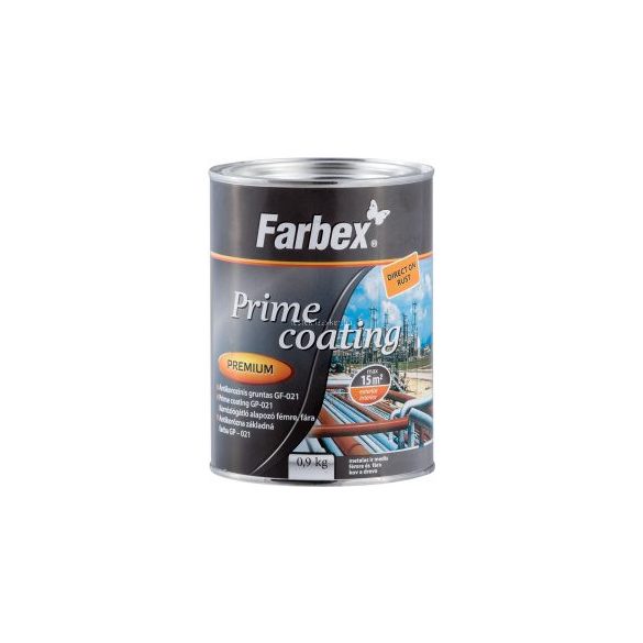 Farbex Prime Coating Korróziógátló Alapozó  Vörösesbarna 0,9kg