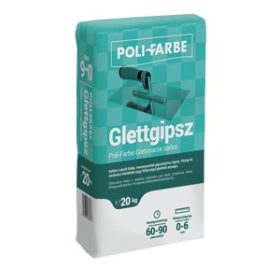Polifarbe glettgipsz 0-6 beltéri glett 20kg
