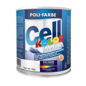   Cellkolor aqua (vizes) selyemfényű zománcfesték fehér 1l