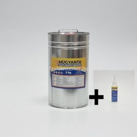 Ablonczy műgyanta (5kg) + B komponens (100ml)