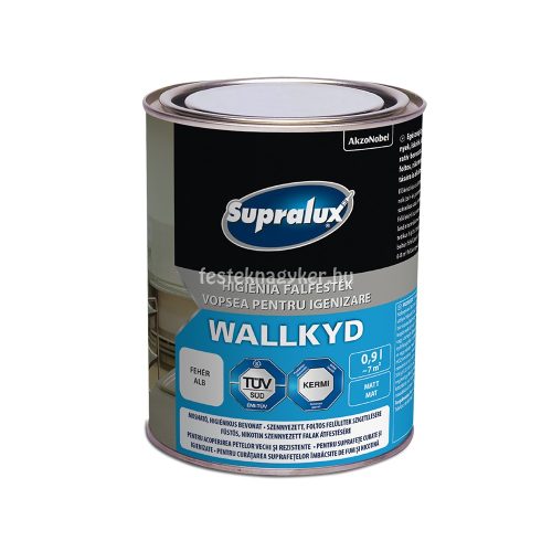 Supralux Wallkyd higiéniai falfesték 0,9l