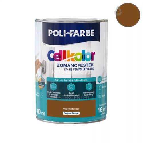 Cellkolor selyemfényű világos barna 0,8L