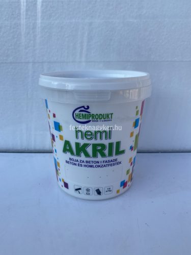 Hemi beton-és lábazatfesték 1kg - Fehér