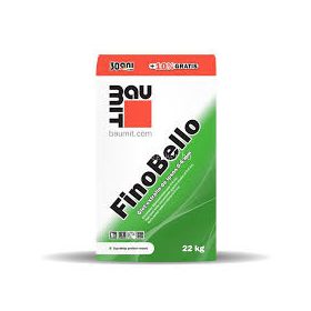   Baumit Finobello beltéri glett 0-10mm 20kg (Akciós szállítás:10.000,-Ft/54db/raklap).