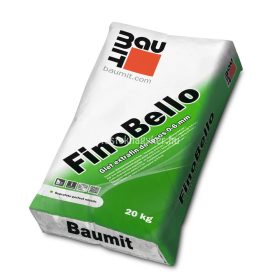   Baumit Finobello beltéri glett 0-10mm 20kg (Akciós szállítás:10.000,-Ft/54db/raklap).