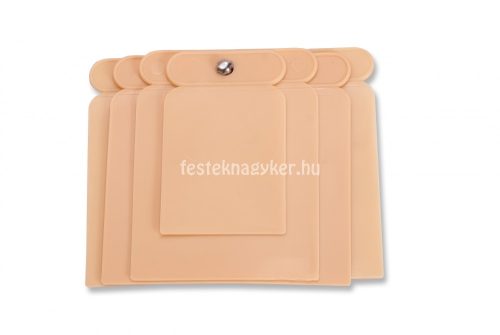 Spatulya műanyag 4db-os