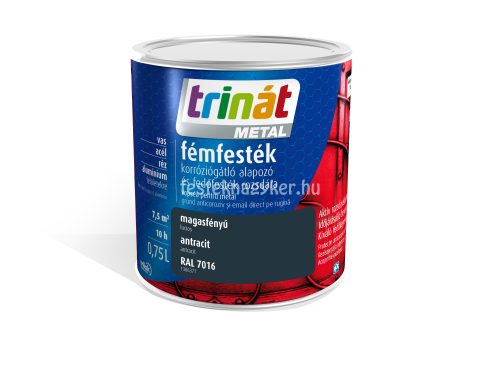Trinát Metál magasfényű 0,75L- Antracit
