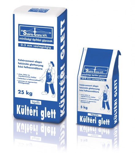 Széria kültéri glett 5kg