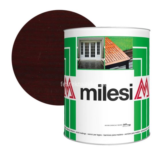 Milesi Kültéri Classic Vékonylazúr 1L- Vörös mahagóni (XGT-6187)